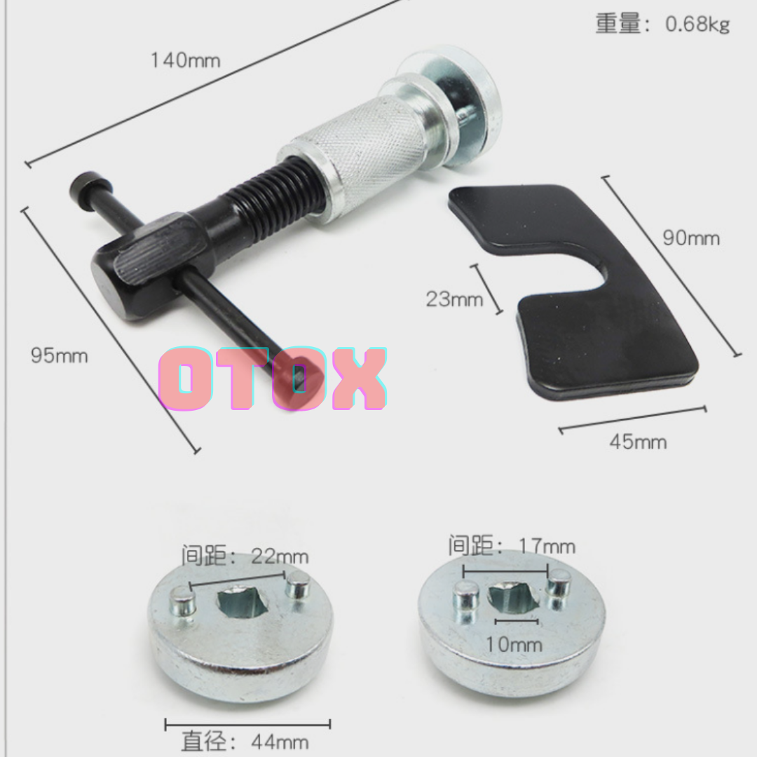 Dụng cụ ép pistong phanh thắng đĩa OTOX - Ảnh 2