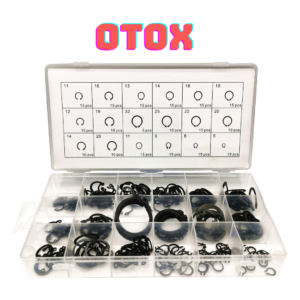 Hộp chốt móng ngựa 225pc, phe cài, phe gài móng ngựa OTOX