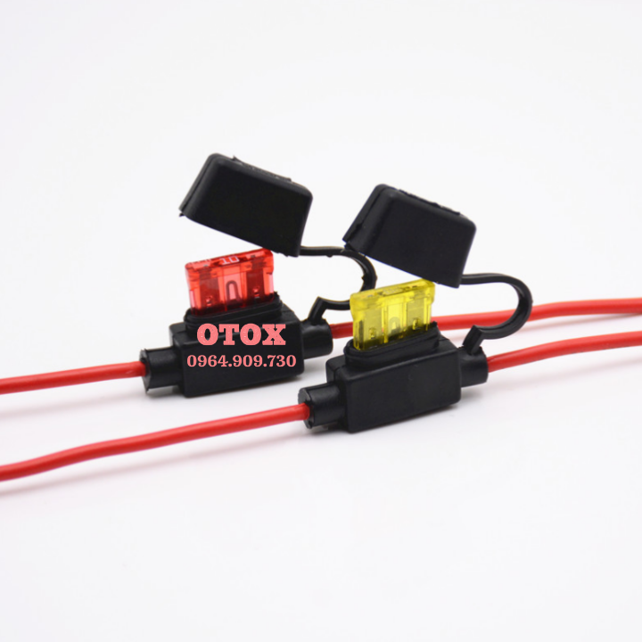 Vỏ bọc cầu chì ô tô xe máy chống thấm nước OTOX Phụ Kiện Phụ Tùng - Ảnh 3