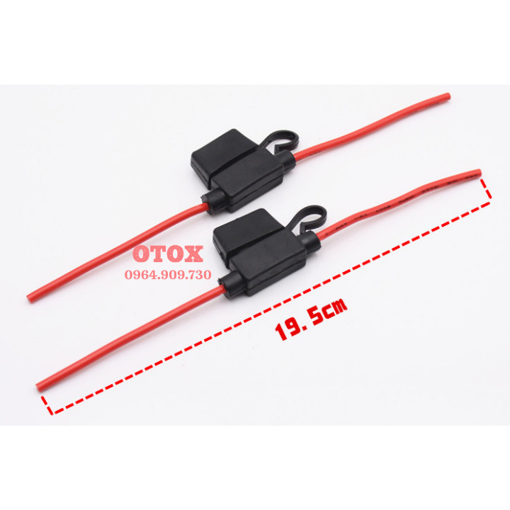 Vỏ bọc cầu chì ô tô xe máy chống thấm nước OTOX Phụ Kiện Phụ Tùng - Ảnh 4