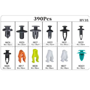 Hộp chốt nhựa 390 chi tiết OTOX
