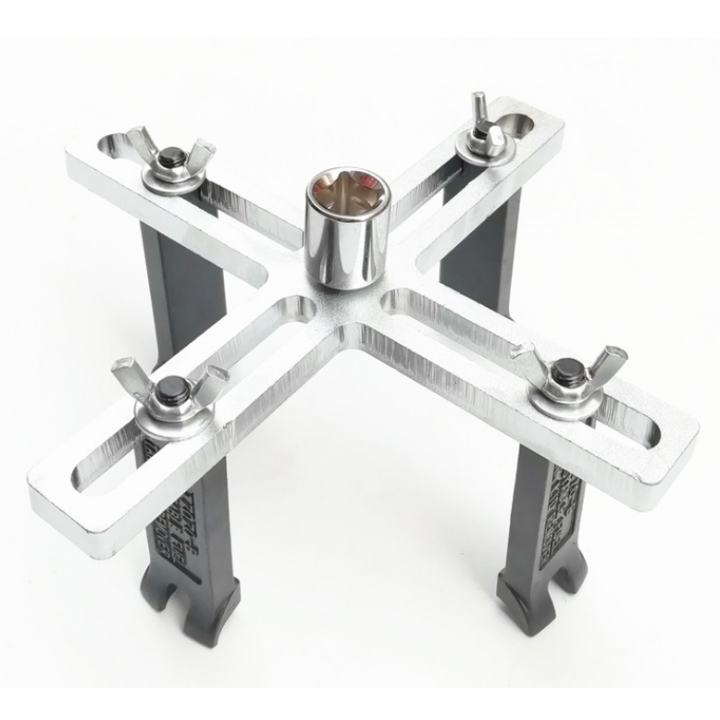 Bộ cảo tháo nắp bình xăng ô tô, tháo nắp bình nhiên liệu ô tô 4 chân OTOX - Ảnh 5