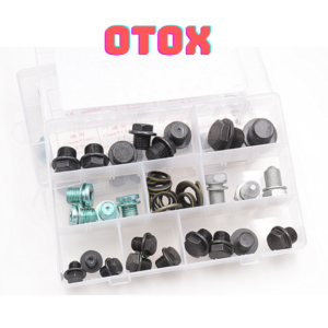 Hộp ốc rốn dầu ốc long đen các cỡ thập cẩm OTOX