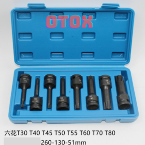 Bộ tuýp đầu khẩu T CRMO 8 chi tiết