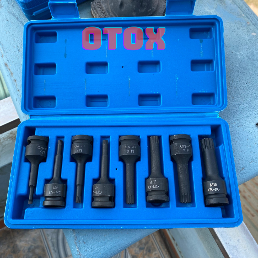 Bộ tuýp đầu khẩu M CRMO 8 chi tiết - Ảnh 3